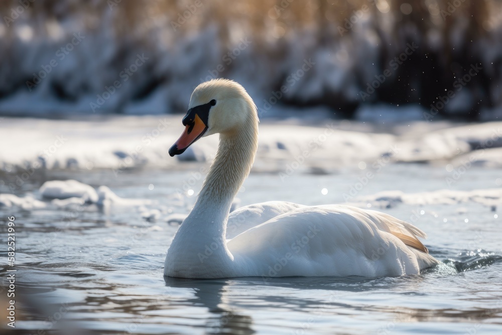 Silent Swan. Generative AI