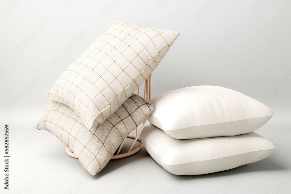 seat cushion, mock up seat cushion,. Generative AI