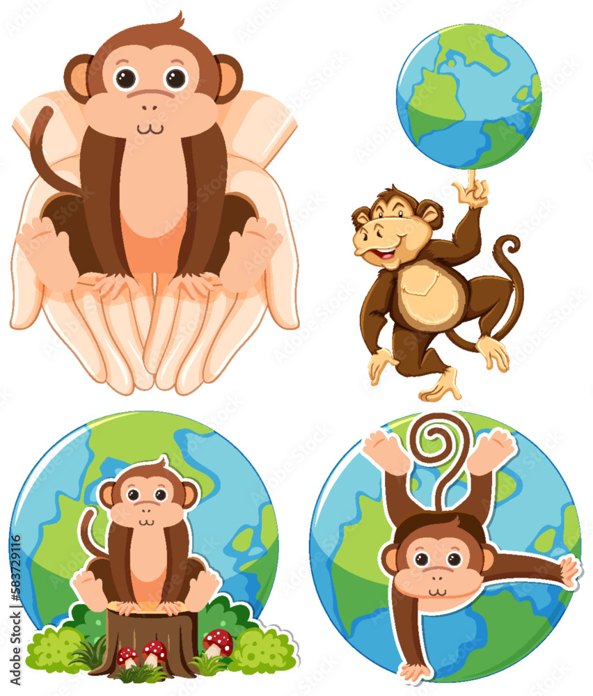 Protect the monkey icon