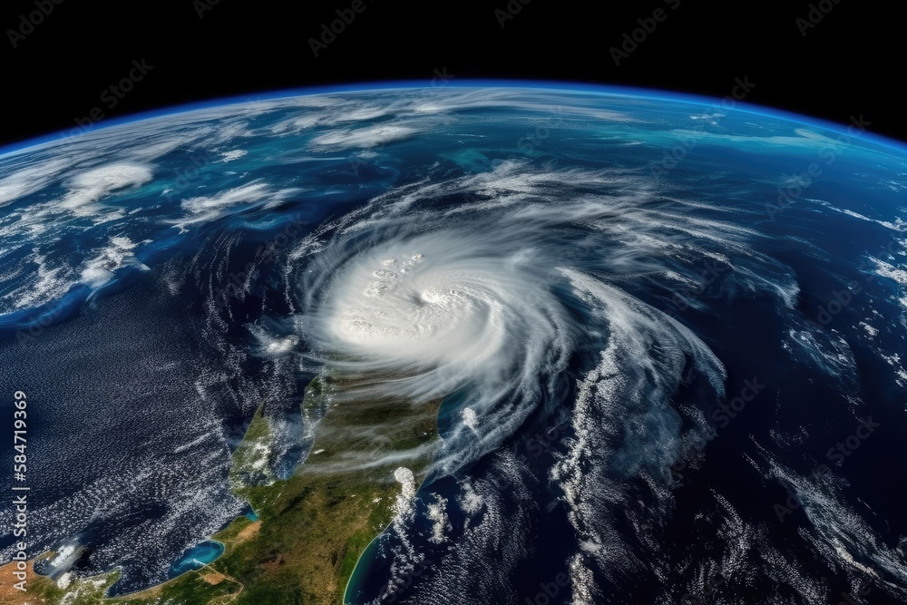Hurricane Ian will be approaching the Florida coast in September 2022. This images components were 