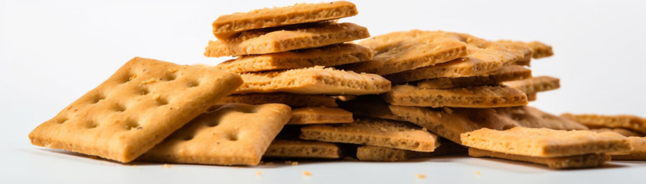 A close-up banner of delicious biscuits