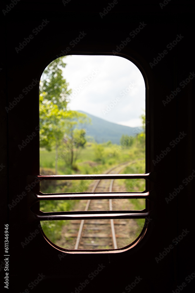 In the Heart of the Peaks: Capturing the Serene Rail View in the Mountains