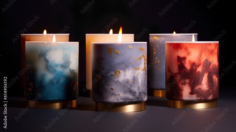 Scented candles. Known for their ability to create a soothing ambiance, enhance mood, and provide pl