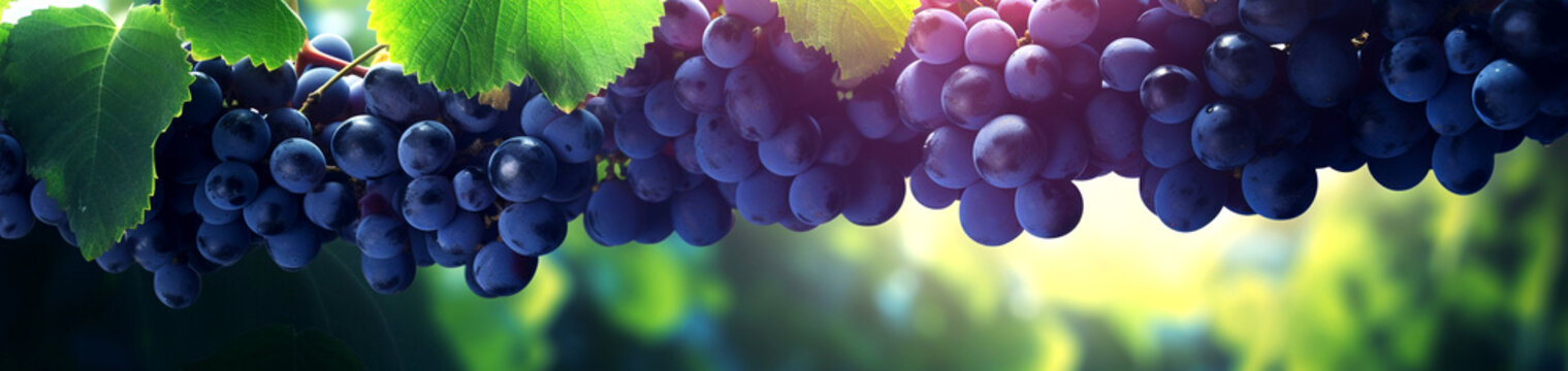 Ripe Grape Scenery