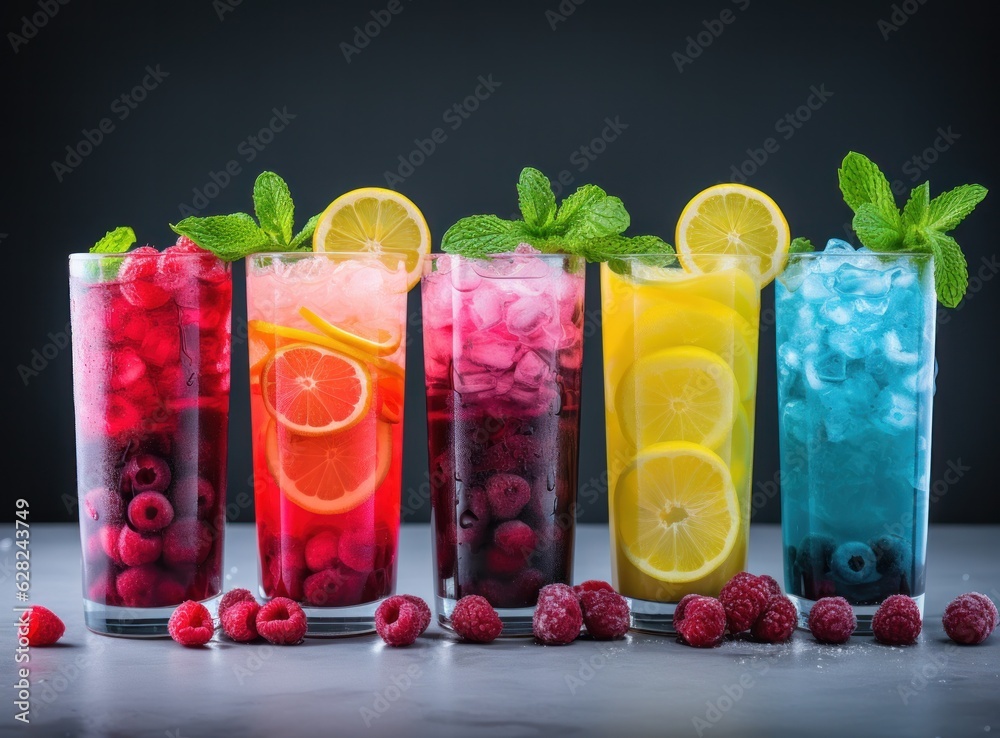 Summer refreshing beverages