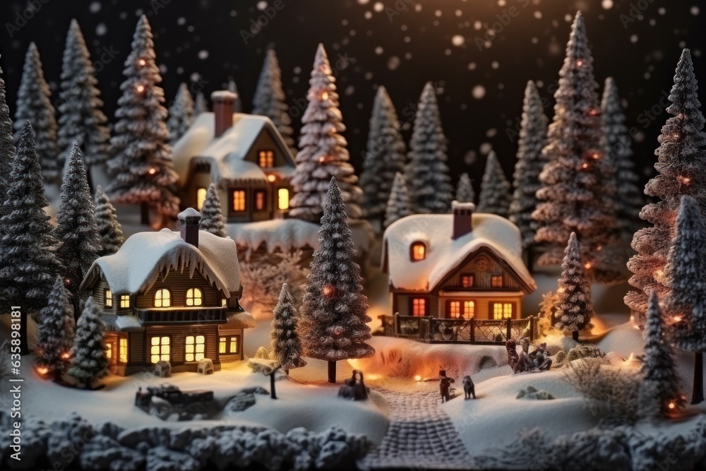 Magic Christmas house