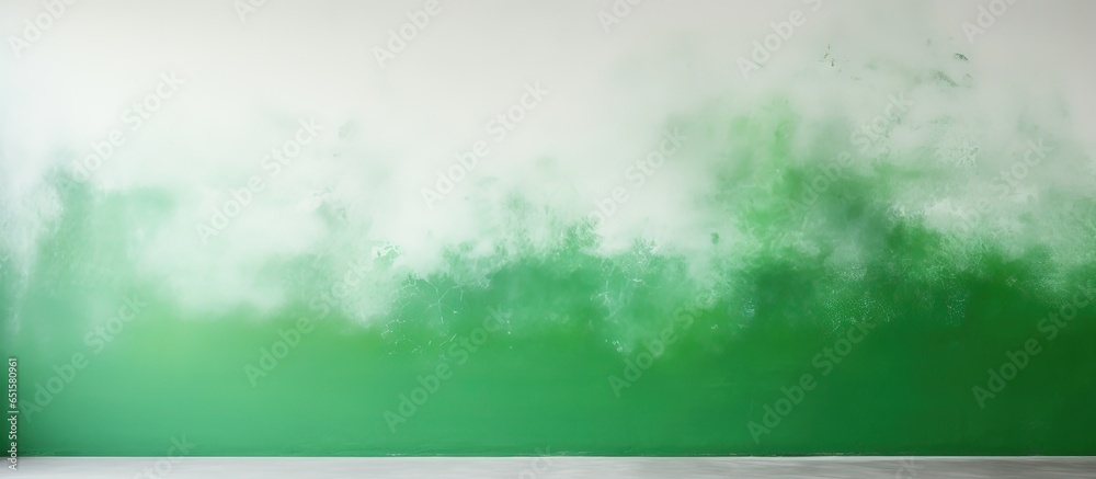 changing the wall s color from green to white through painting