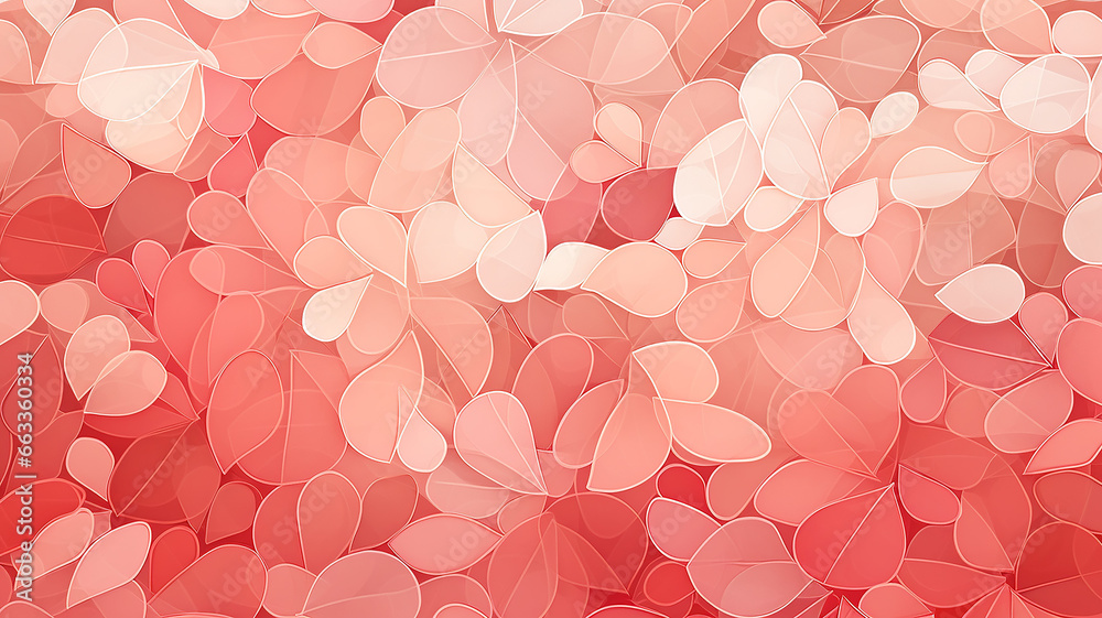 red soft softcolor abstract ornament delicate pattern