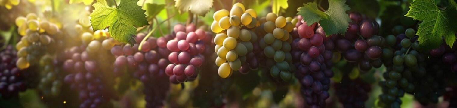 Exquisite grape background image
