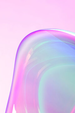 A close up of a pink and blue background