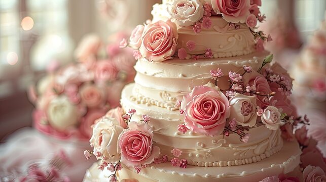 Boutique wedding cake studio, artistic designs, romantic and custom creations