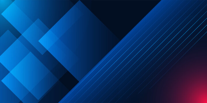 Premium Abstract dark blue abstract background. Vector