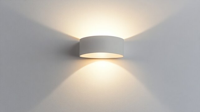 翻译标题：现代简约壁灯，散发柔和光线