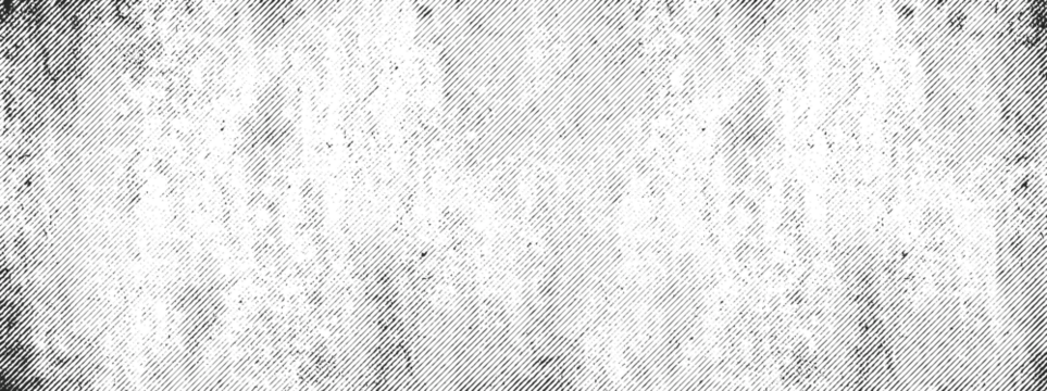 矢量脏污线条阴影半调抽象图案。带有颗粒状半调、噪点和微妙阴影效果的独立复古边框。对角线划痕和磨损表面。
