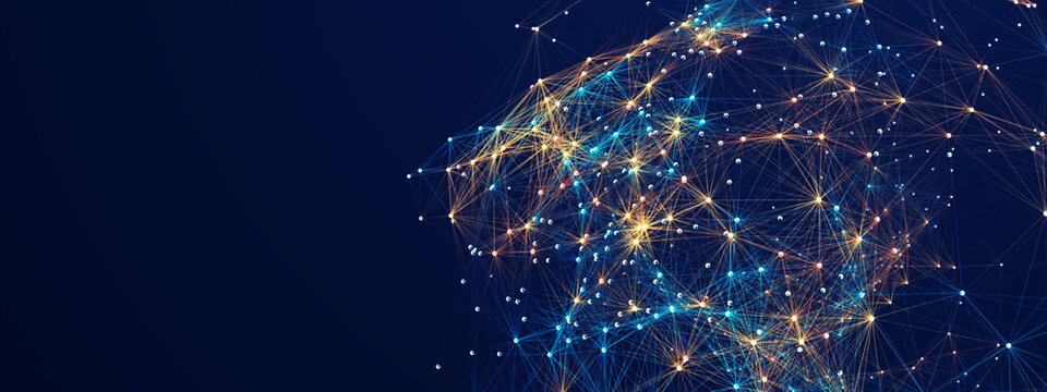 抽象数字网络领域