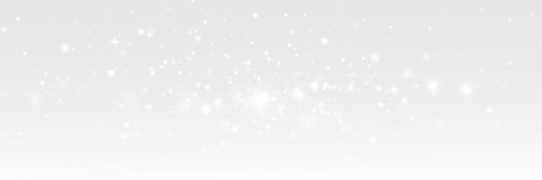 发光闪耀背景PNG。带有闪烁光芒的闪亮星星，梦幻照明效果且具透明质感，适用于卡片设计或节日装饰