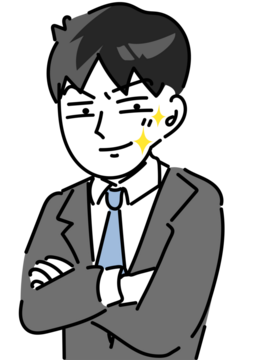 挽着袖口、表情坚定的年轻员工半身矢量肖像插画