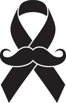 十一月胡须月丝带轮廓与支持胡须认知手势设计活动