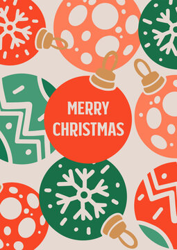 色彩斑斓的圣诞装饰品传递节日欢乐