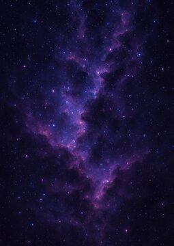 充满活力的宇宙星云星景