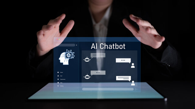 AI聊天机器人界面助力自动化用户支持与信息交换的沟通、聊天机器人及AI交互 门锁（Latch）