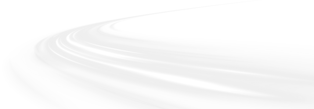 弯曲的白色光轨在透明背景上动态旋转。发光的光束象征着能量与灵感。非常适合打造明亮的未来主义视觉效果。