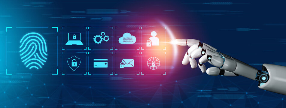 人工智能增强的身份验证系统利用生物识别技术、加密技术和访问协议保护数字身份，确保云及设备生态系统中的数据安全和隐私  vouch（注：vouch此处含义需结合更多背景确定，常见意思为“担保”等 ）