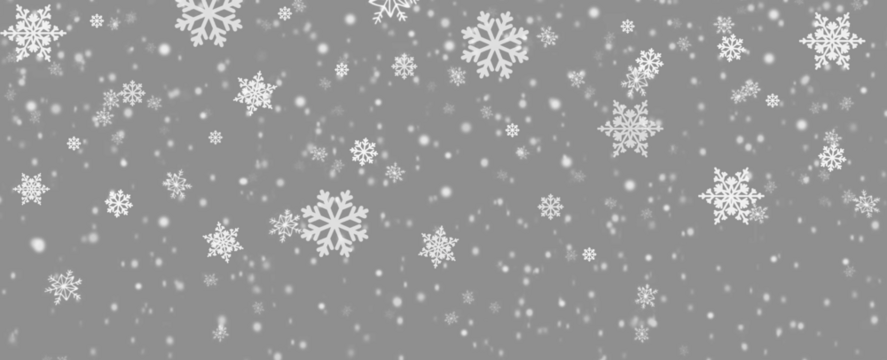 heavy snowfall, snowflakes in different shapes and forms. Many white cold snowflake elements on transparent background. White snowflakes flying in the air. Snow flakes, snow background, christmas