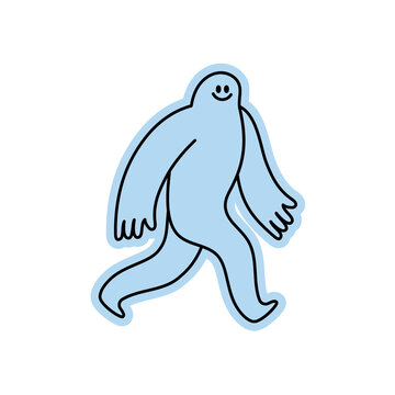 微笑角色与吉祥物、抽象贴纸及线性图标；适用于广告、品牌推广、海报和横幅的矢量标志设计模板及图形元素