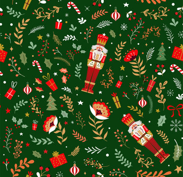 圣诞无缝图案