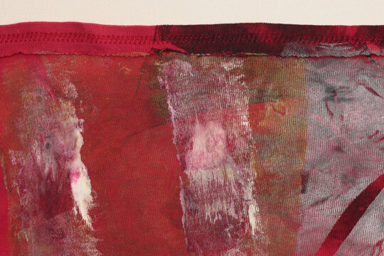 复古做旧脏污帆布面料绘画艺术污渍纹理质感背景