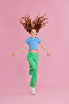 跳跃的青春活力