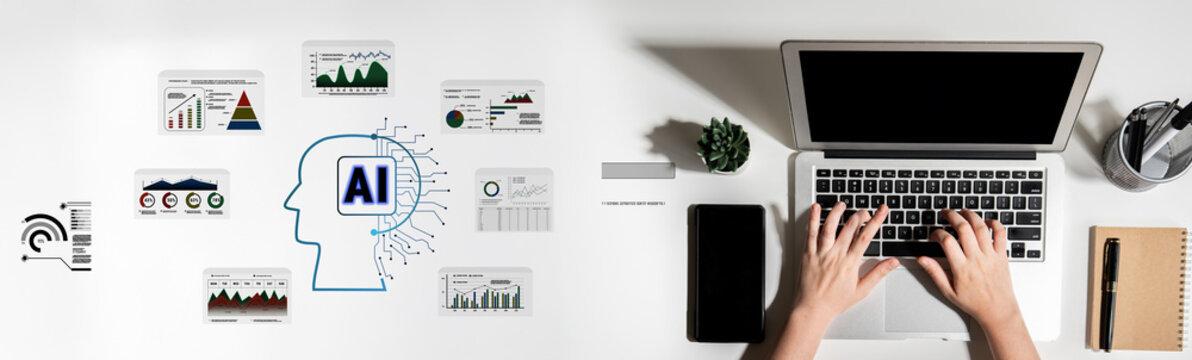 人工智能驱动的商业智能助力高级数据分析。一种利用人工智能解读和可视化公司指标的智能系统概念。