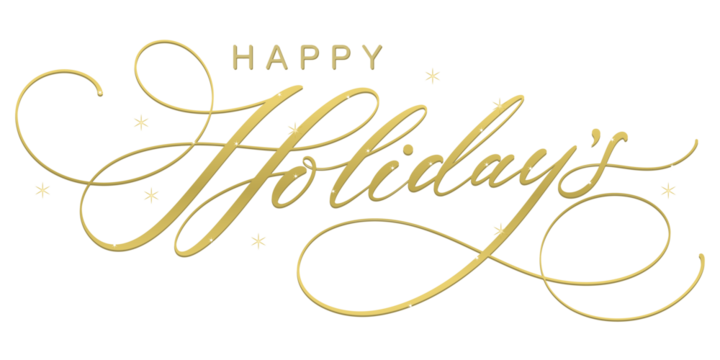 节日快乐文字短语。矢量书法。节日贺卡、圣诞及新年短语。适用于冬季节日设计的手写字体铭文