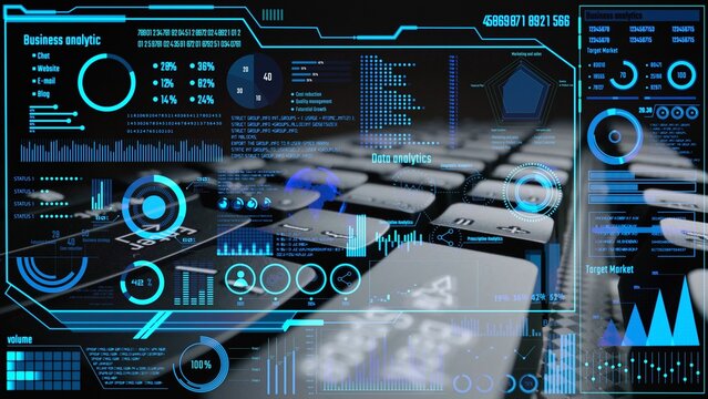 现代数字企业中用于实时分析、预测数据建模、商业智能分析和数据驱动决策的数据分析与大数据战略