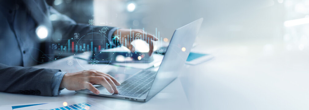 Global business and Digital technology, AI, Business development of networking, data analysis and exchange, Customer service, Teamwork,  Strategy and business growth, Technology and social network.